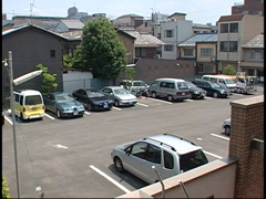 京都保護育成会　駐車場